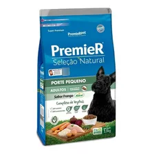 Ração Premier Seleção Natural Raça Pequena Cão Adulto 2.5kg 