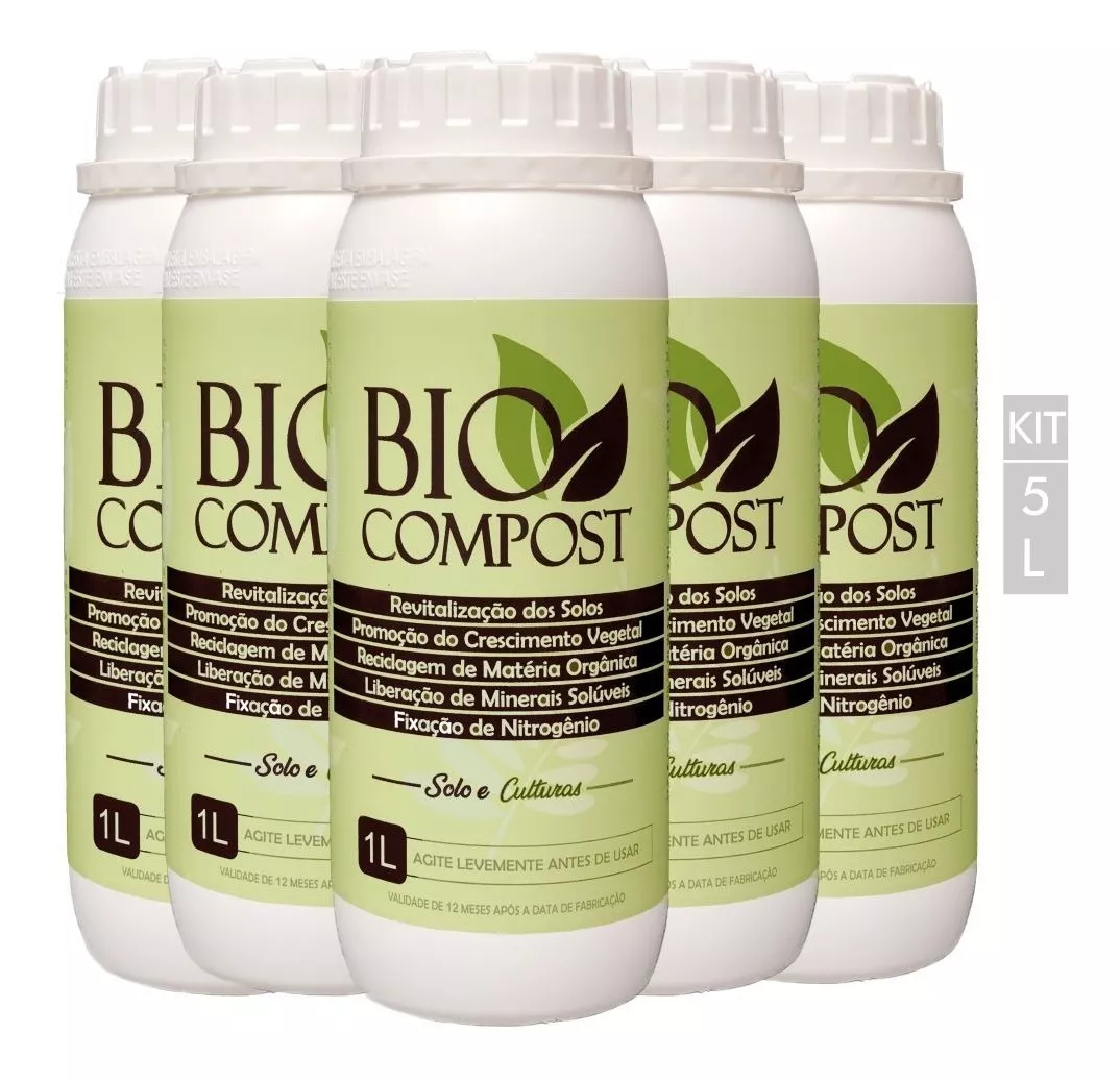 Biocompost - Solo E Culturas - 5 Litros