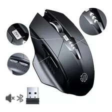 Mouse Inalámbrico Bluetooth Recargable Gamer Ergonomico 2.4g