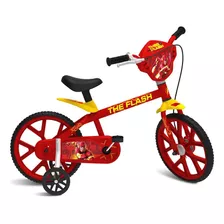 Bicicleta - Aro 14 - Bandeirante - Dc Comics - Flash