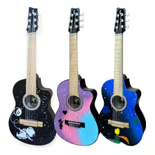 Guitarra Acústica Para Niños Incluye Forro +método+ Púa+envi