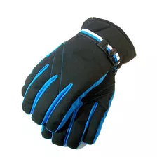 Guante Northland Ski Hombre Impermeable Abrigo Negro / Azul