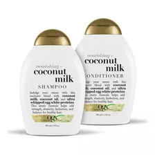Ogx Combo Shampoo Y Acondicionador Coconut Milk 385ml