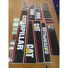 Kit Faixa Adesivos Trator Esteira Caterpillar D6m Xl