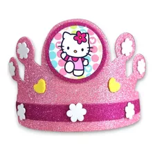 Corona Cumpleaños Hello Kitty Niña