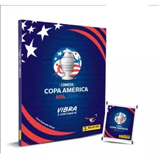 Livro Ilustrado Capa Mole Copa América Usa 2024+20 Envelopes
