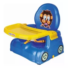 Cadeira Papinha Leão Azul Bebe - Magic Toys