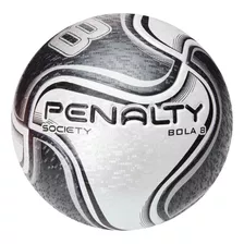 Bola De Futebol Society 8 X Preto Penalty