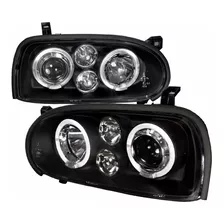 Vw Golf A3 1993 1998 Faros Ojo Angel Led 1994 1995 1996 1997