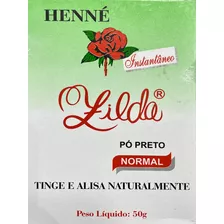 Henê Zilda Instantâneo 50g Normal Preto