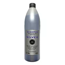 Shampoo Matizador Silver Alfi Nova X 1000 Cc 