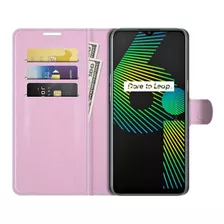 Capa Capinha Carteira Realme 6i 2021 Case De Couro Flip Top