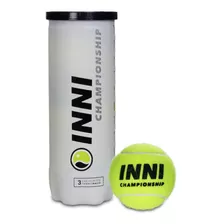 Bola De Tenis Inni Championship - Tubo Com 3 Unidades