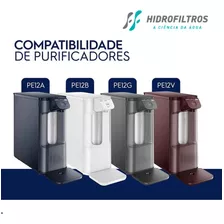 Filtro Refil Água Compatível Acqua Pure Electrolux Pappca50 Cor Branco