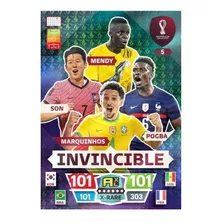 Card Extra Raro Invincible Coleção Copa Do Mundo 2022 Panini