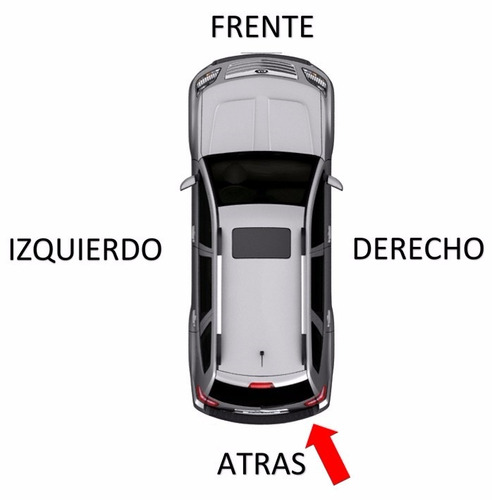 98-01 Mercury Mountaineer Calavera Trasera Lado Derecho Foto 4