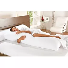 Travesseiro De Corpo Mega Xuxão 100% Algodão 1,60m X 45cm