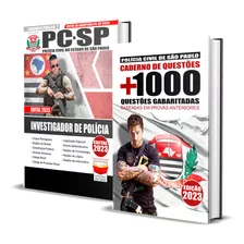 Kit Pc Sp Investigador De Polícia + Caderno De Questões, De Professores Especializados. Editora Editora Decisão, Capa Mole, Edição Oficial Em Português, 2023