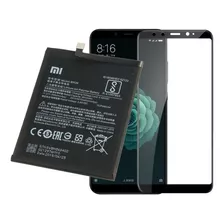 Película De Vidro 3d Para Xiaomi Mi A2 + Bateria Bn36