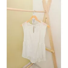 Blusa Remera Musculosa Bershka - Transparencias 