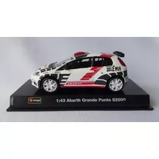 Carro Colección Abarth Grande Punto S2000 Escala 1:43 Burago