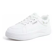 Zapatos Casuales Cómodos De Suela Gruesa Para Mujer