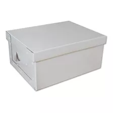 Caja Baulera Organizadora Grande 48x36x22cm Con Manija 