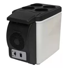 Mini Nevera Refrigerador Auto Electrico Frio Calor Bebida 6l