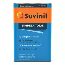 Tinta Acrílica Limpeza Total Suvinil Premium Fosco 18l Cor Branco