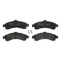 Set-4 Balatas Ceramica Delanteras Gmc Envoy Xuv 5.3l V8 2004