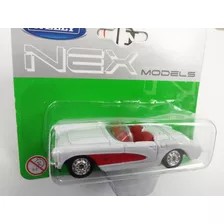 Miniatura Welly Corvette 1957 1.64 Lacrado