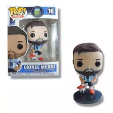 Messi Figura Pop Compatible Seleccion Argentina Base 10cm