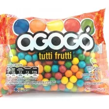 Chicle Bola Agogo Pequeña Tutti Frutti - Bolsa X 500 Und