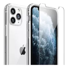 Funda Transparente Para iPhone 11 Pro Con Protector