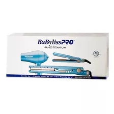 Kit De Viaje Planchas Y Secadora Babylisspro Nano Titanium