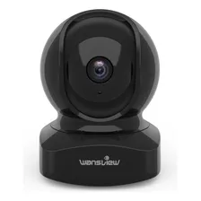 Cámara De Seguridad Ip Wansview, 2k, Wi-fi 2.4ghz, Negro