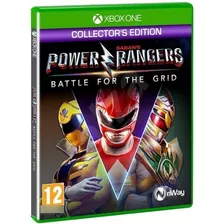 Power Rangers Battle Grid Collectors Xbox One Mídia Física