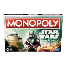 Star Wars Monopoly Boba Fett En Español