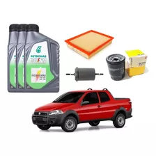 Kit Troca De Filtros Fiat Strada 1.4 2014