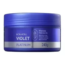 Lowell Violet Platinum Máscara Hidratante 240g