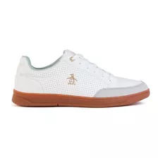 Tenis Original Penguin Style Cole Color Blanco Para Hombre