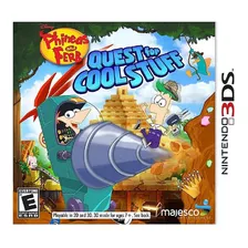 Jogo Phineas And Ferb Quest For Cool Stuff Para Nintendo 3ds