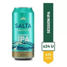 Cerveza Salta Cautiva Session Ipa Lata 473ml Pack X24