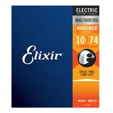 Encordado Eléctrica Elixir Nanoweb 010 8str.