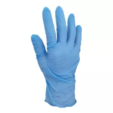 Luva De Proteção Safety Bio (cx 100) Fina Azul Ca 41296 