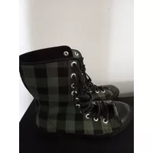 Zapatillas Botitas Zara Con Cordones Oportunidad 