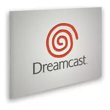 Placa Para Decoração Jogo Dreamcast De Mdf