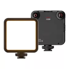 Iluminador Led Forte Recarregável C/ Encaixe Camera Ou Tripé