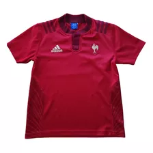 Camiseta Federación Francesa De Rugby 2015, adidas, S (niño)