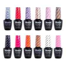 Vanta X12 Esmaltes Semipermanentes Gel On-off Cabina X 15 Ml